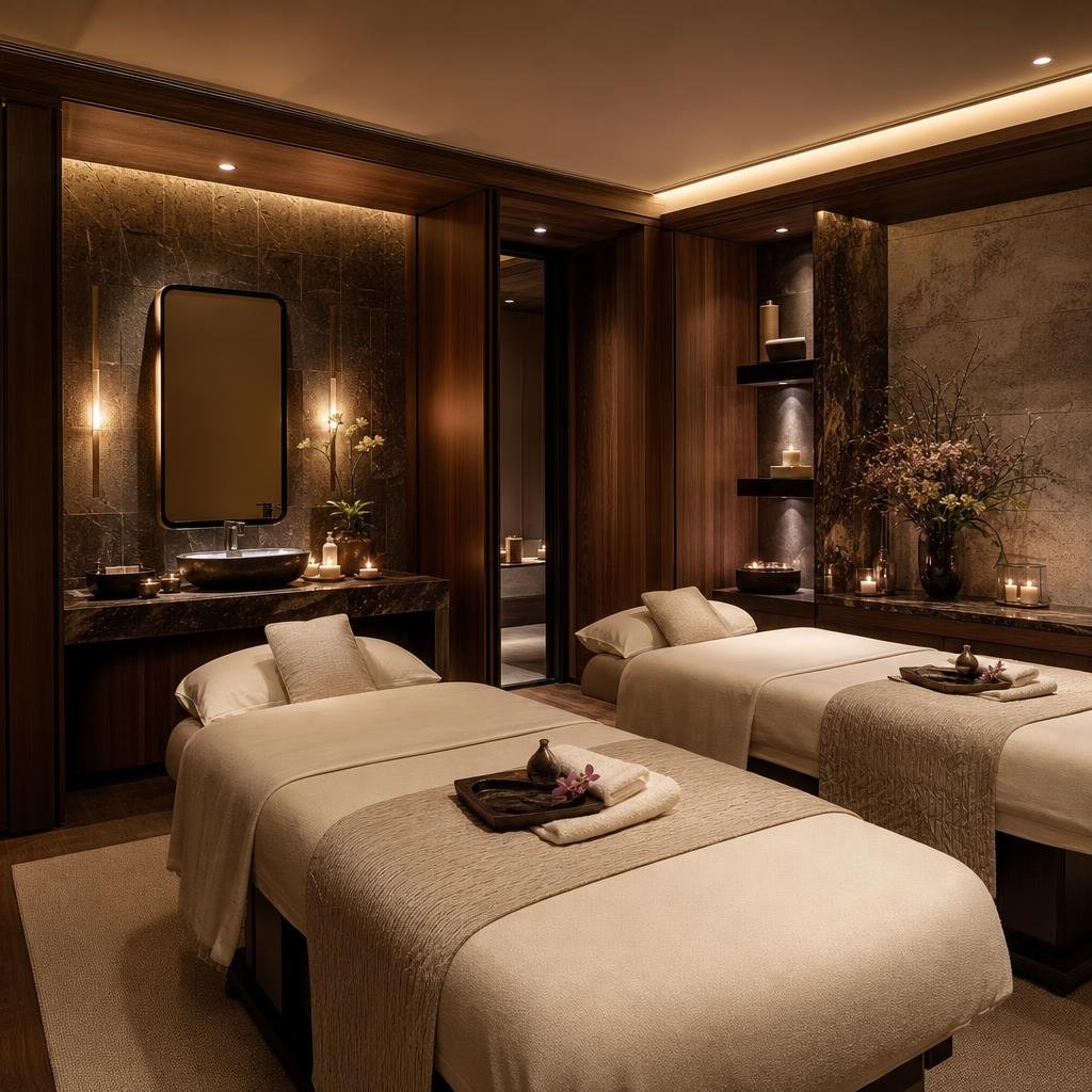 AI visual concept for Couple Escape at Nava Luxury Thai Spa