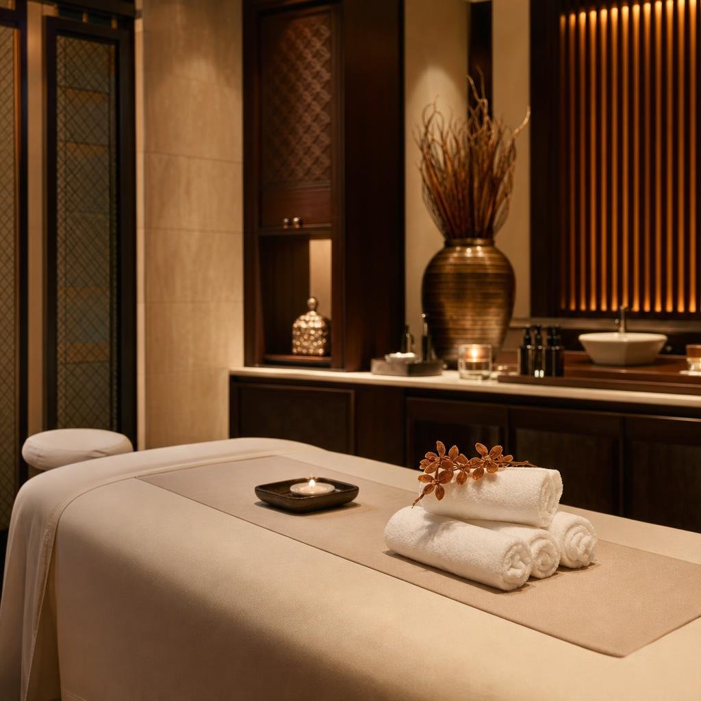 AI visual concept for First Visit at Nava Luxury Thai Spa